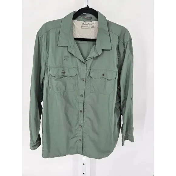 Eddie Bauer | Tops | Eddie Bauer Womens Sz 2xl Long Sleeve Button Up Nylon Fishing Shirt Sage Green | Poshmark Eddie Bauer | Tops | Eddie Bauer Womens Sz 2xl Long Sleeve Button Up Nylon Fishing Shirt Sage Green | Poshmark